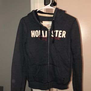 Hollister zip up jacket